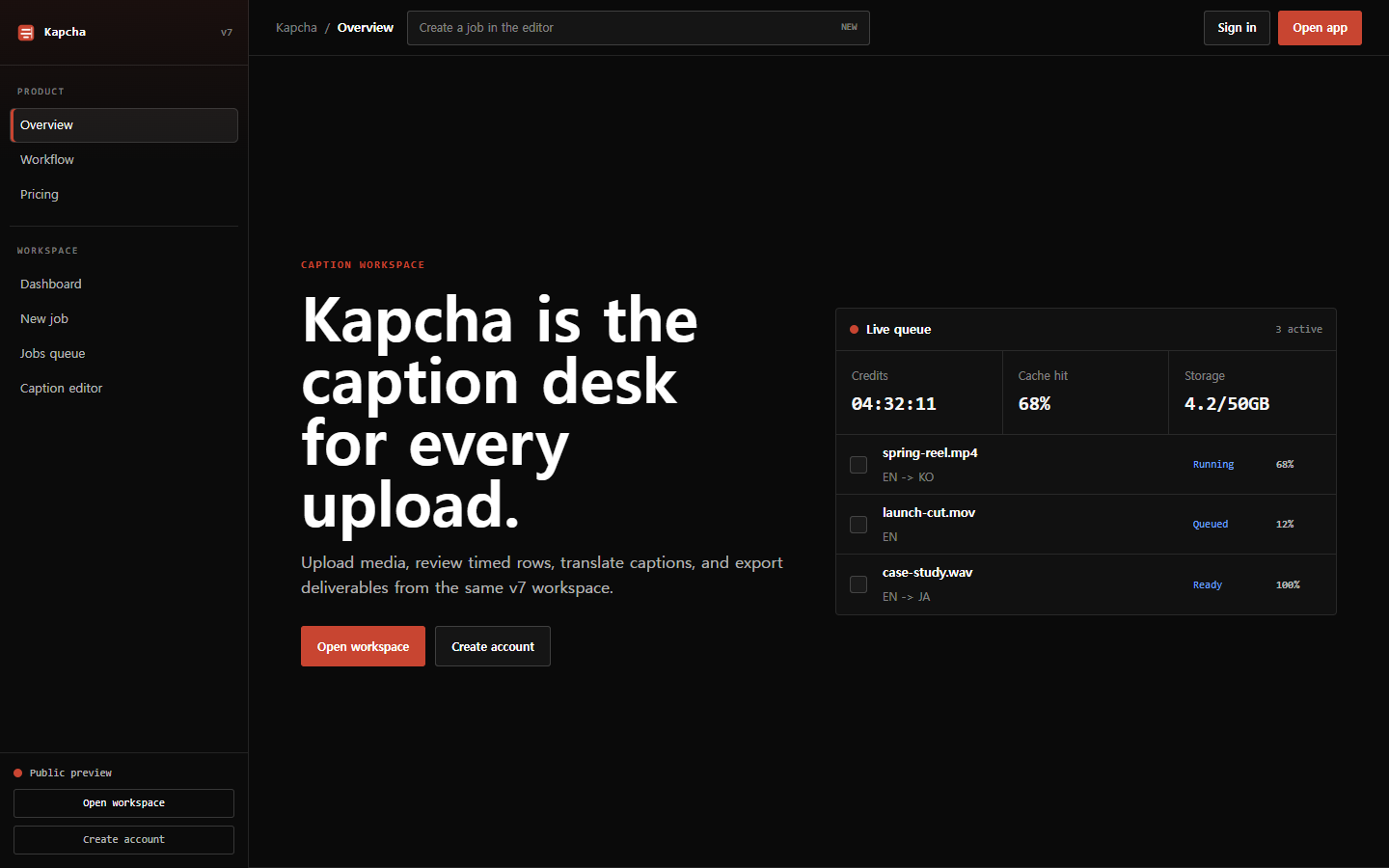 SRT SaaS — specimen imaging